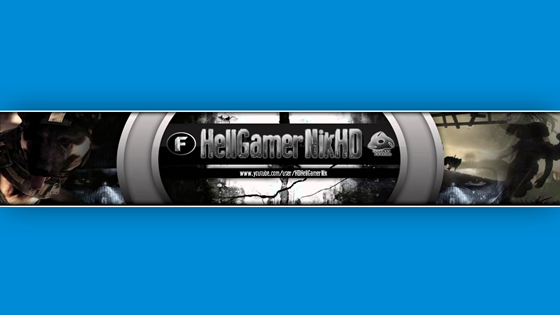 Banner Designs: HellGamerNikHD Banner